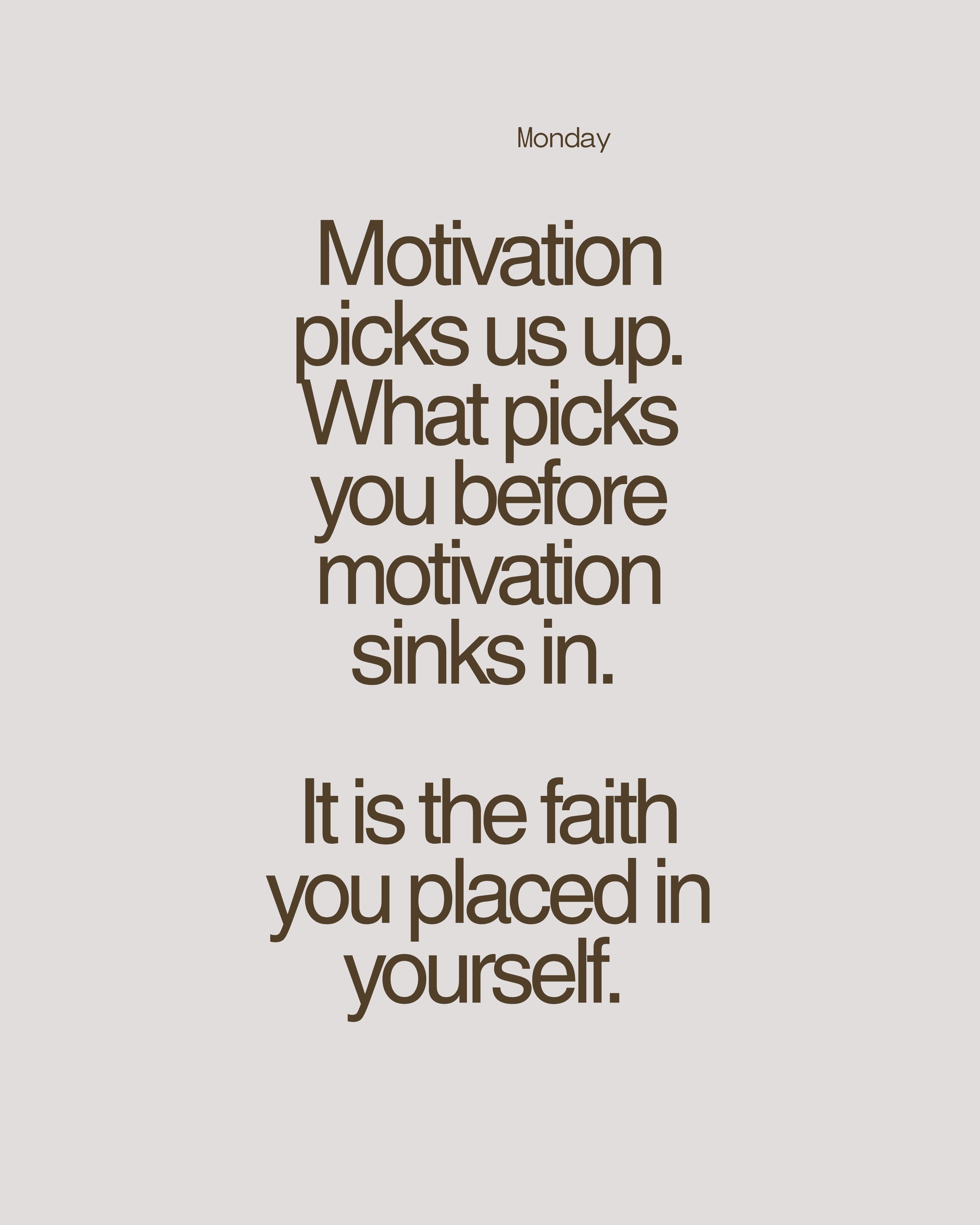 Monday Monday - Digital product available for instant download from Mockivation