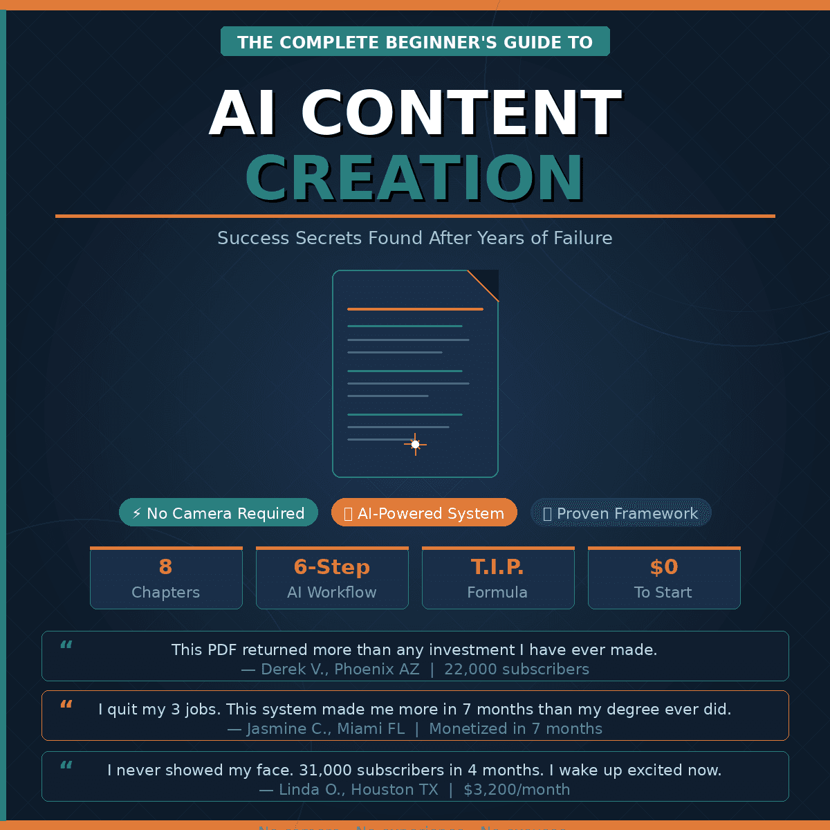 The Faceless YouTube System - The Complete Beginners Guide to AI Content Creation The Faceless YouTube System - The Complete Beginners Guide to AI Content Creation - Digital product available for instant download from Mr Hustle