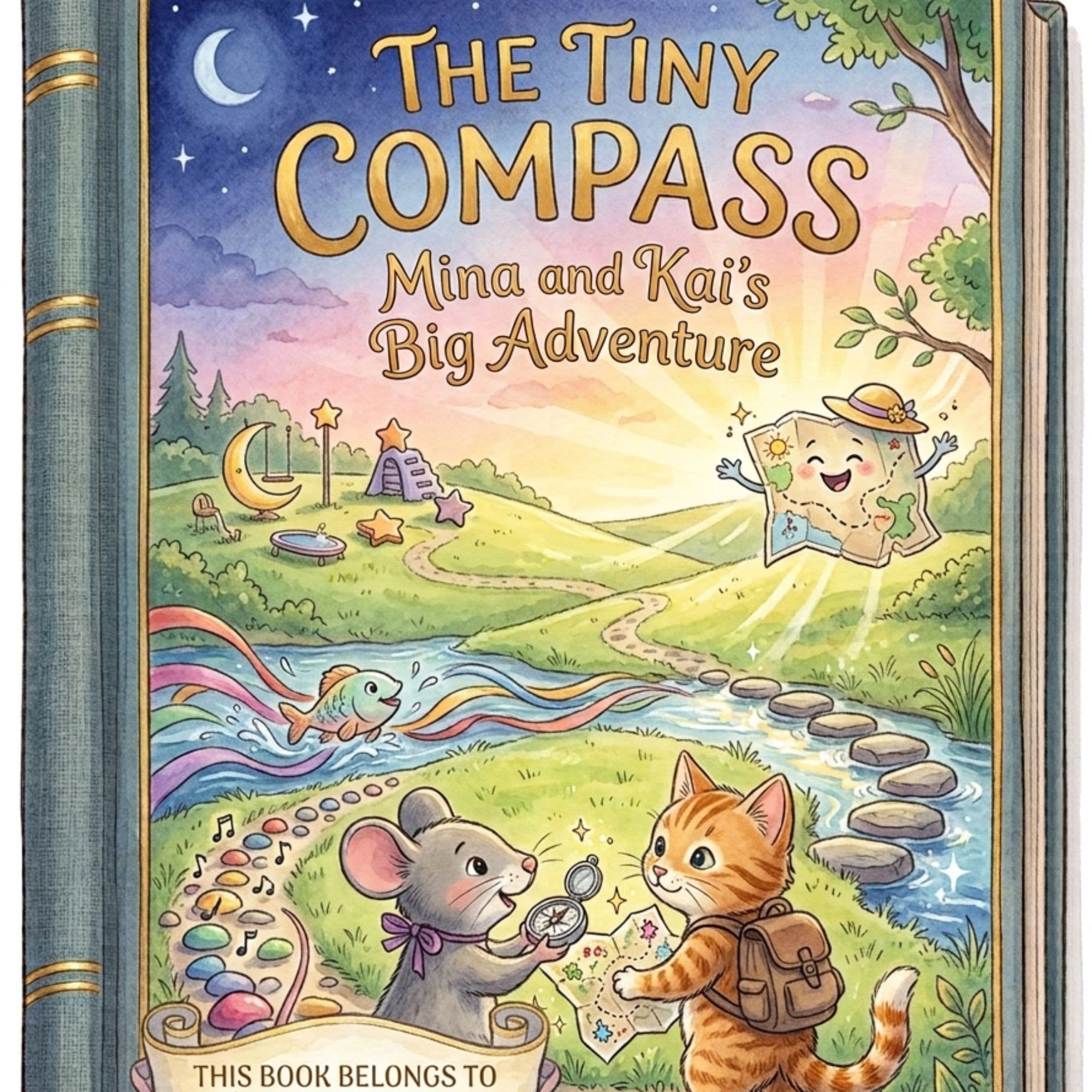 The Tiny Compass: Mina and Kai's Big Adventure The Tiny Compass: Mina and Kai's Big Adventure - Digital product available for instant download from SoulBytes Digital Hub