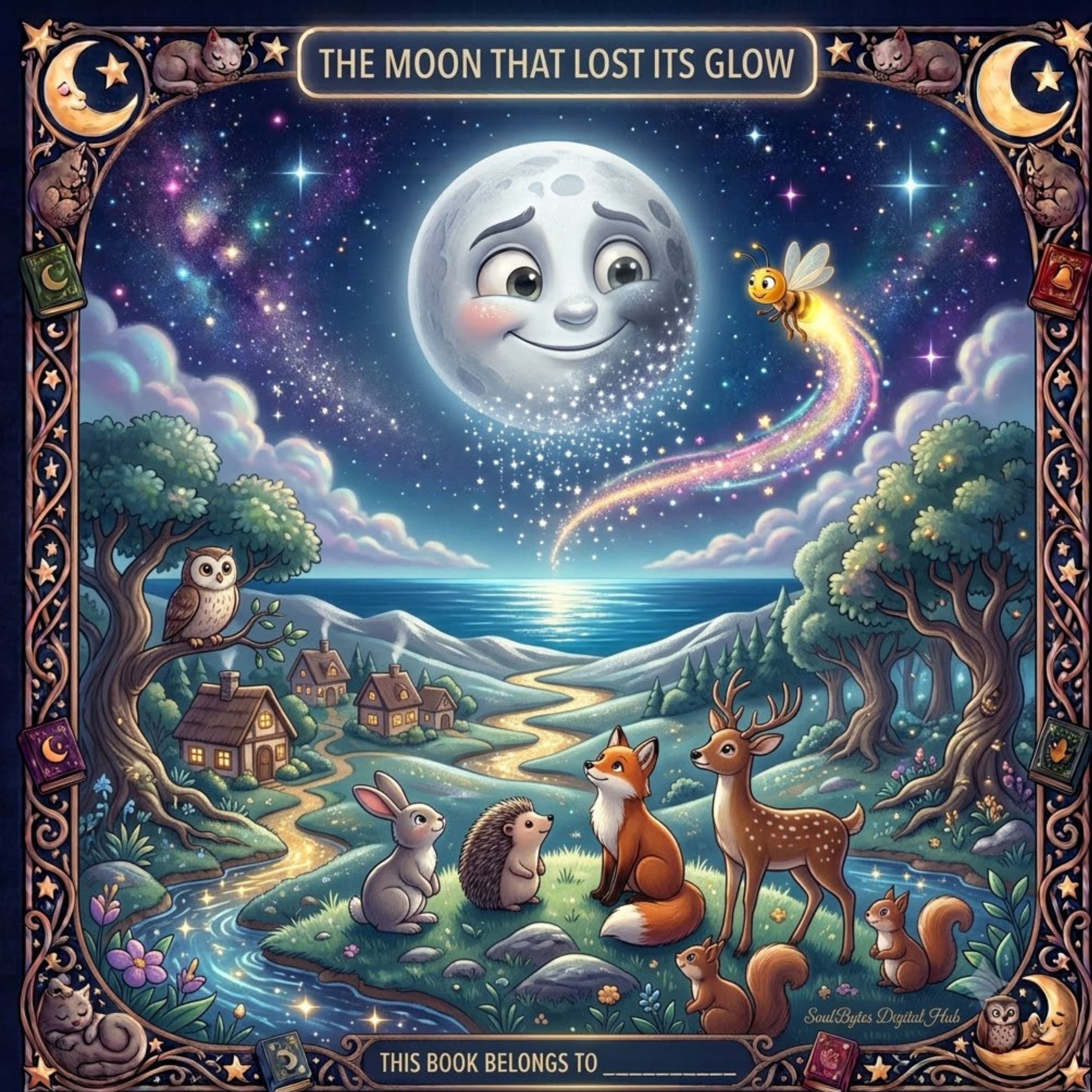 The Moon That Lost Its Glow The Moon That Lost Its Glow - Digital product available for instant download from SoulBytes Digital Hub