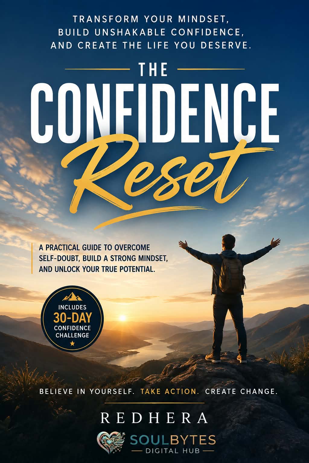 The Confidence Reset- A Practical Guide to overcome Self Doubt The Confidence Reset- A Practical Guide to overcome Self Doubt - Digital product available for instant download from SoulBytes Digital Hub