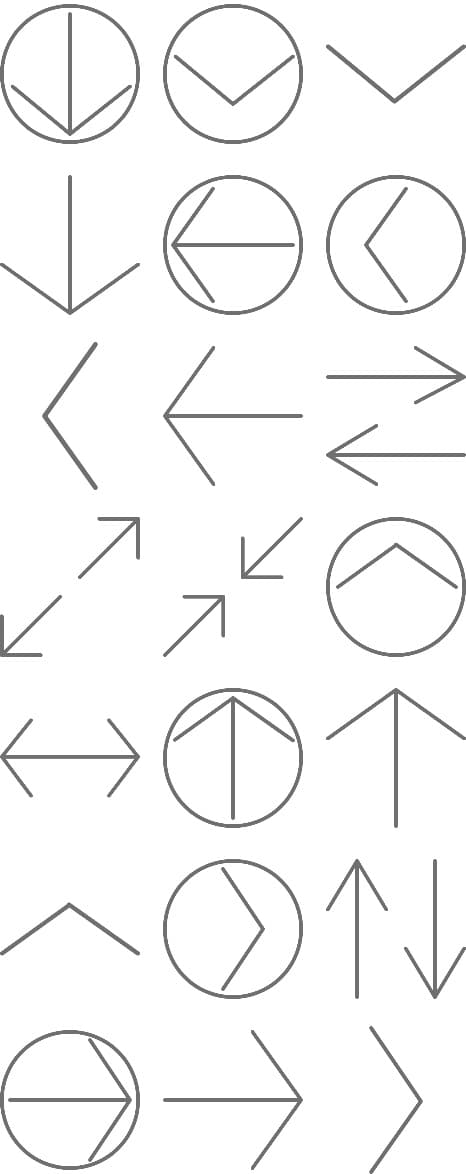 Arrows Outline Icon Pack Arrows Outline Icon Pack - Digital product available for instant download from manojvb's Store