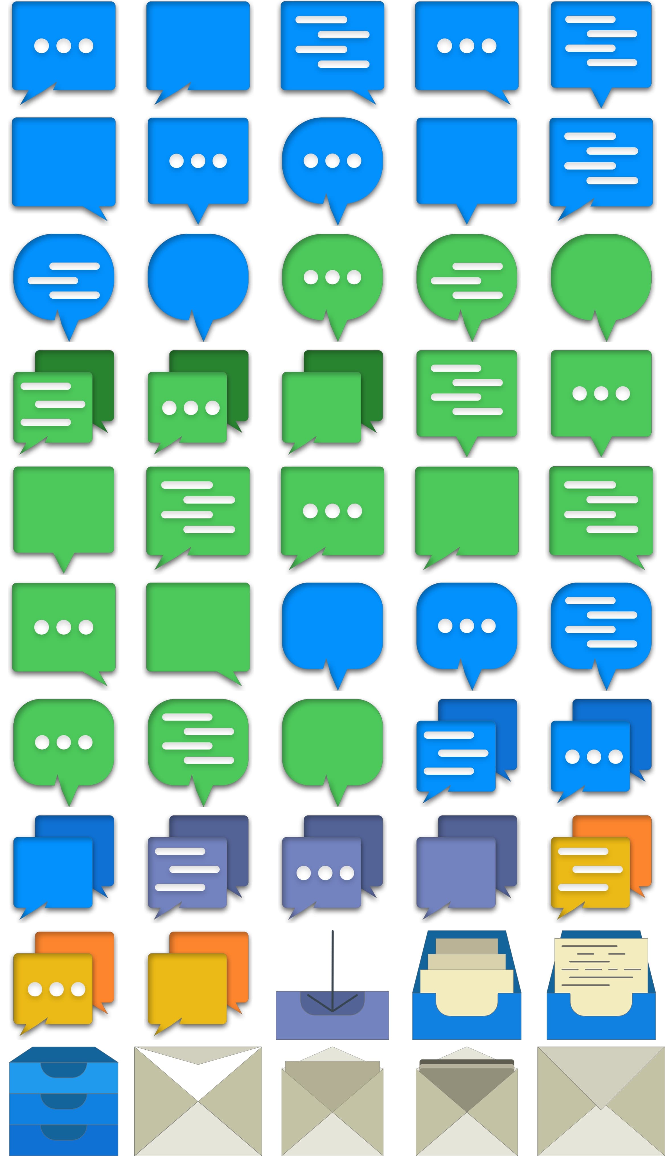 Dialogue Assets Icon Pack Dialogue Assets Icon Pack - Digital product available for instant download from manojvb's Store