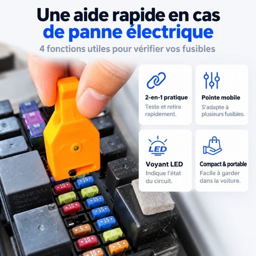 Testeur de Fusibles – Contrôle Rapide et Fiable Testeur de Fusibles – Contrôle Rapide et Fiable - Digital product available for instant download from Vineshp
