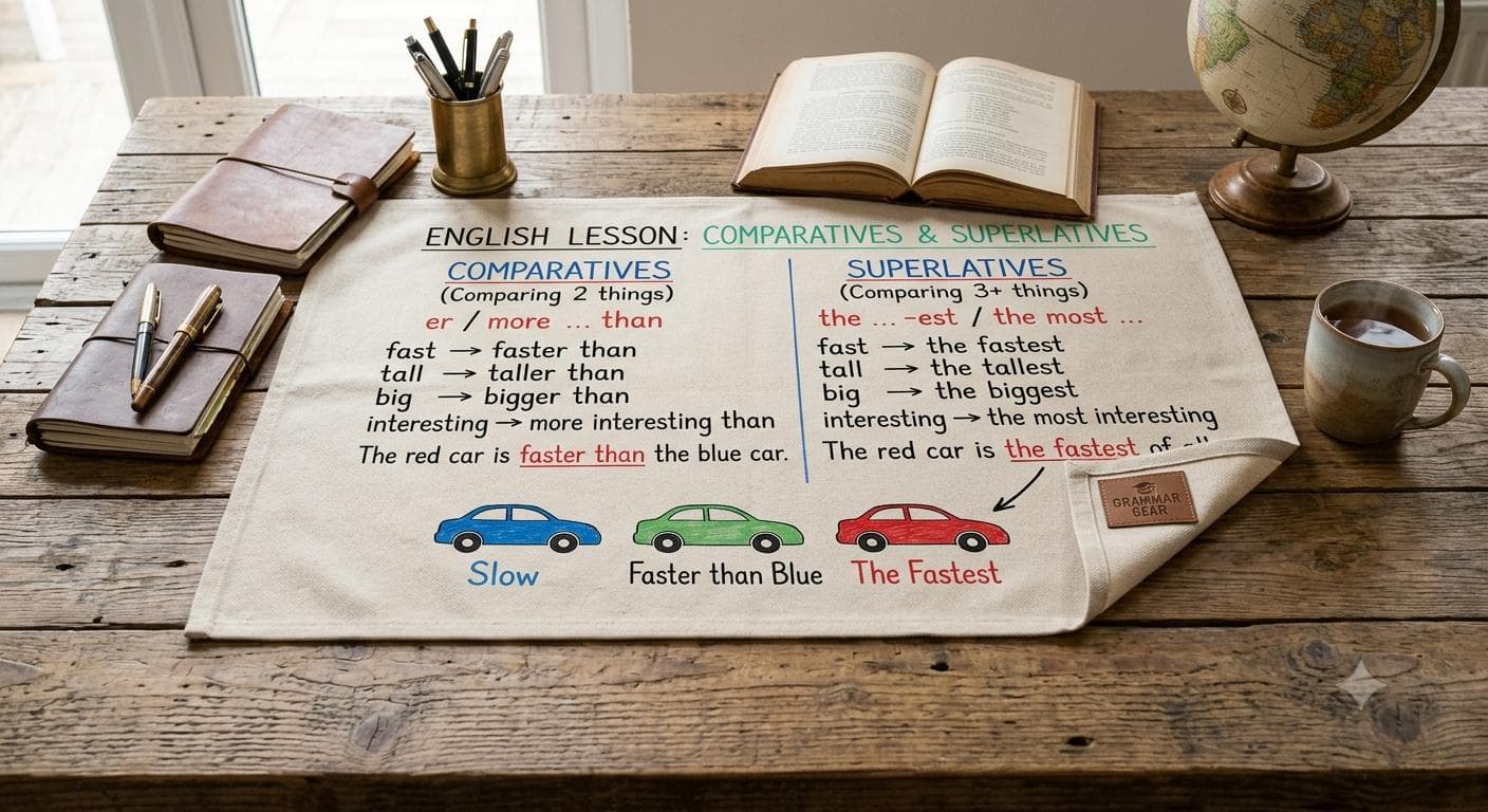 Comparatives and superlatives Comparatives and superlatives - Digital product available for instant download from Ink & Insight