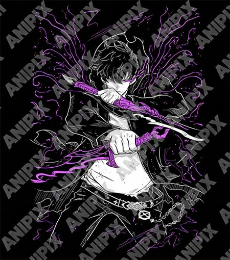 Sung Jinwoo PNG, Solo Leveling PNG, Anime PNG Design, Digital Download, Shirt Design PNG, Sublimation PNG, Print Ready File Sung Jinwoo PNG, Solo Leveling PNG, Anime PNG Design, Digital Download, Shirt Design PNG, Sublimation PNG, Print Ready File - Digital product available for instant download from Anipix