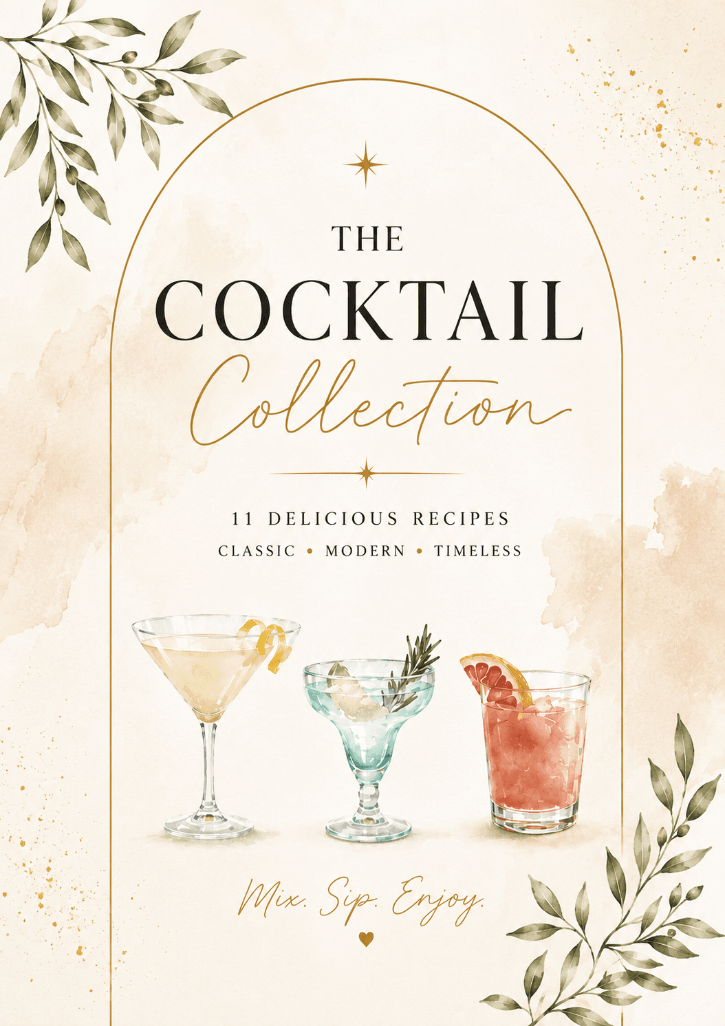 The Cocktail Collection – 11 Classic & Modern Cocktail Recipes The Cocktail Collection – 11 Classic & Modern Cocktail Recipes - Digital product available for instant download from helene.benedicte's Store