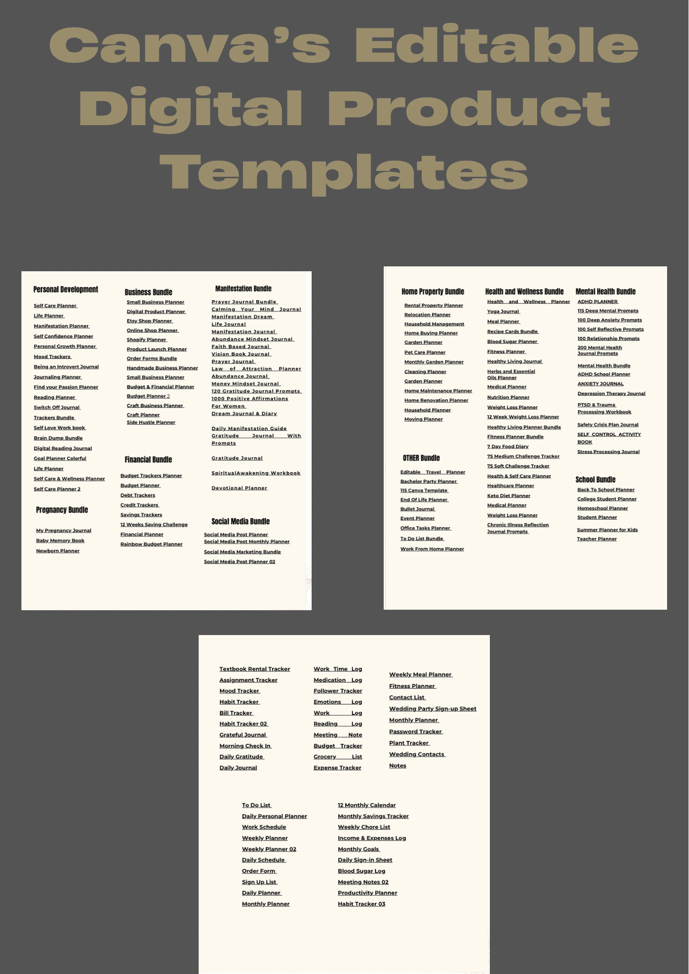 Digital Product Canva Templates | Editable Content to Sell Online Digital Product Canva Templates | Editable Content to Sell Online - Digital product available for instant download from mydigistore89310