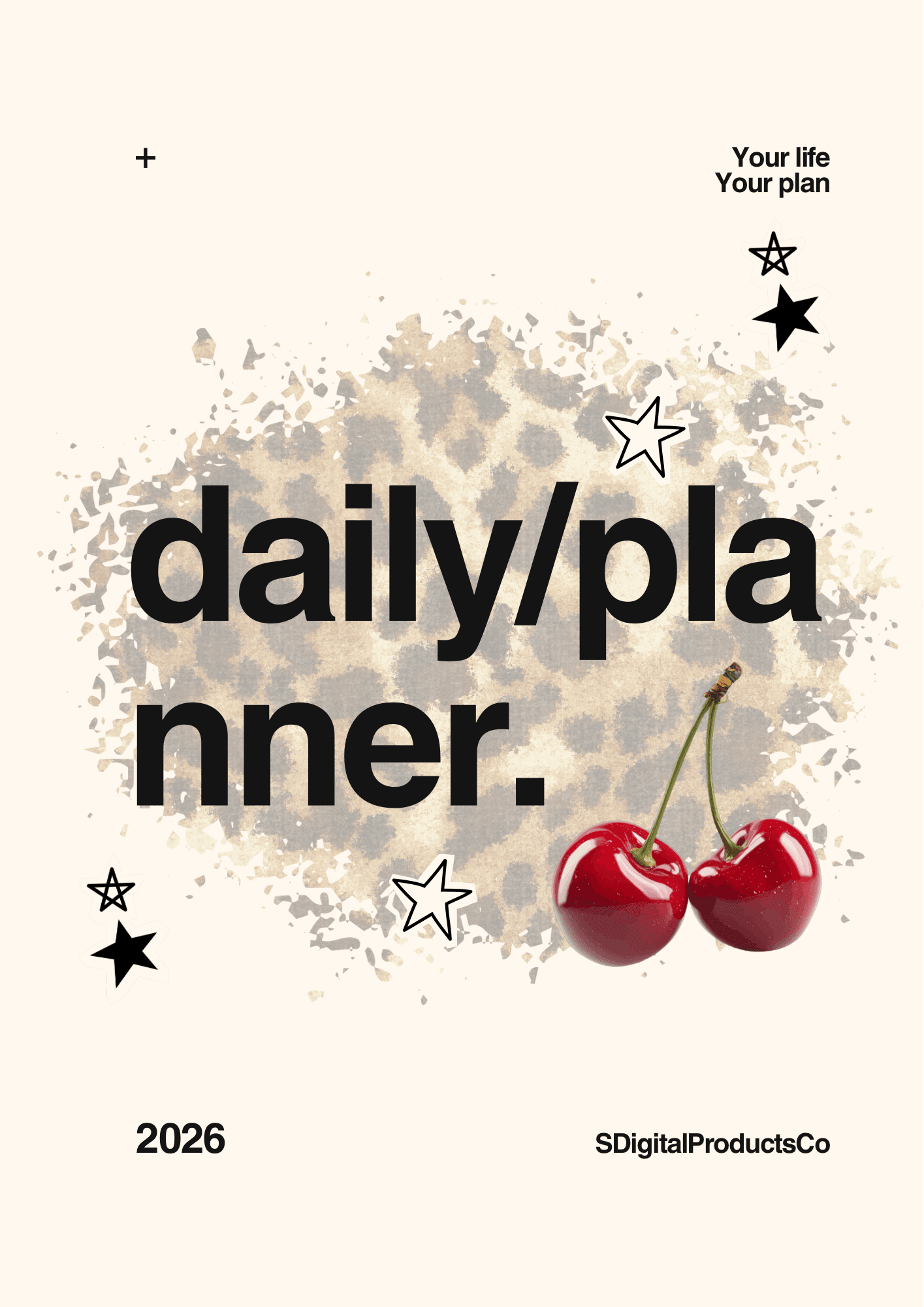 Daily Digital Planner : Cream edition Daily Digital Planner : Cream edition - Digital product available for instant download from S|DigitalProductsCo