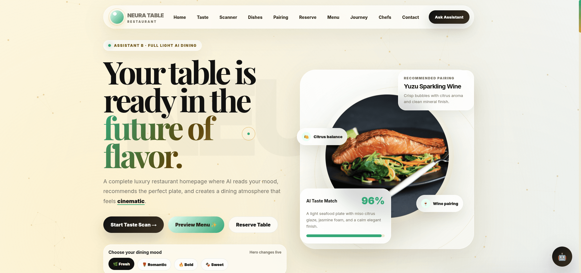 NEURA TABLE | Full Restaurant NEURA TABLE | Full Restaurant - Digital product available for instant download from shezansaghir3's Store