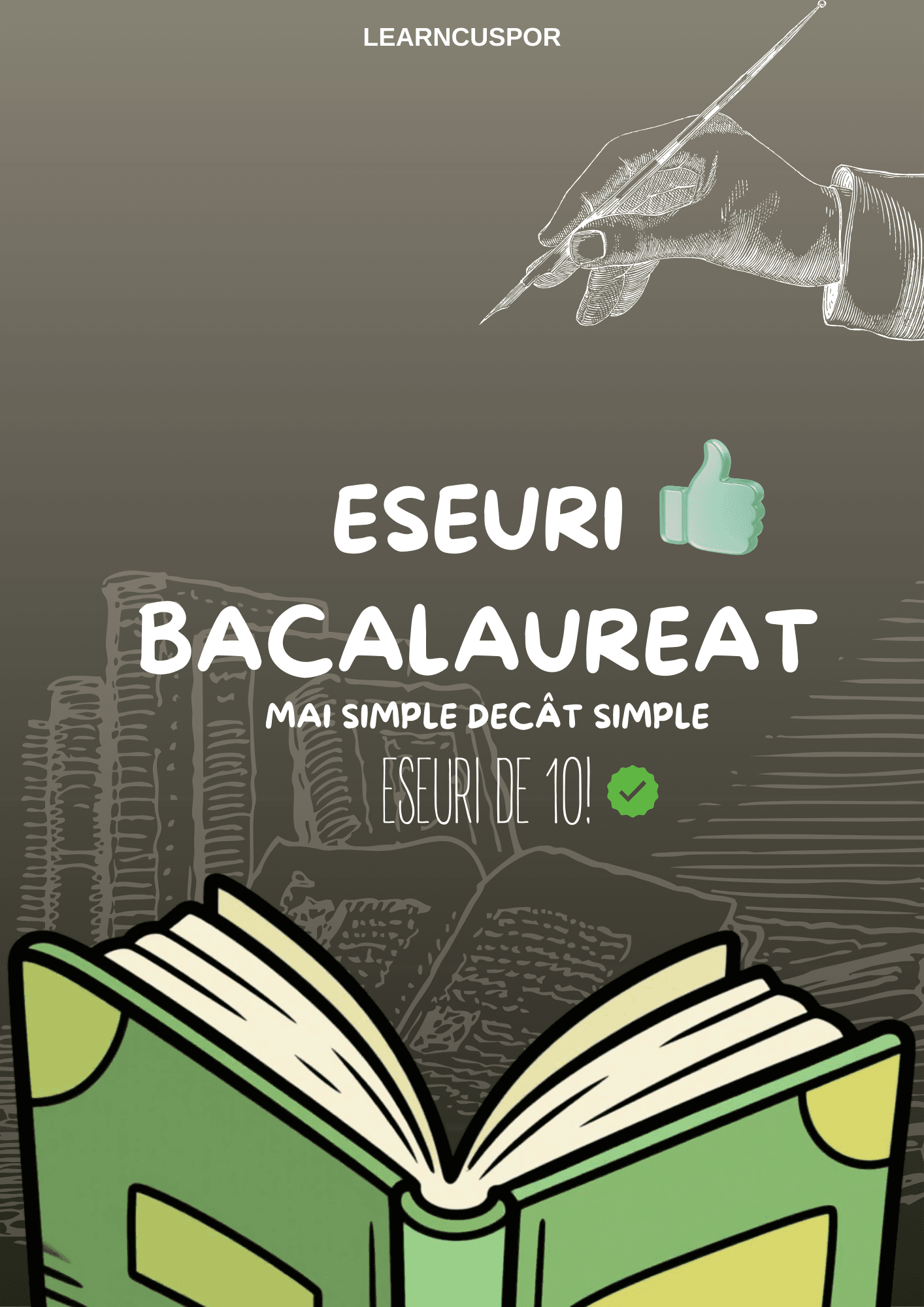 ESEURI BACALAUREAT: SIMPLE SI DE 10 FARA PREGATIRE ESEURI BACALAUREAT: SIMPLE SI DE 10 FARA PREGATIRE - Digital product available for instant download from LearnCuSpor