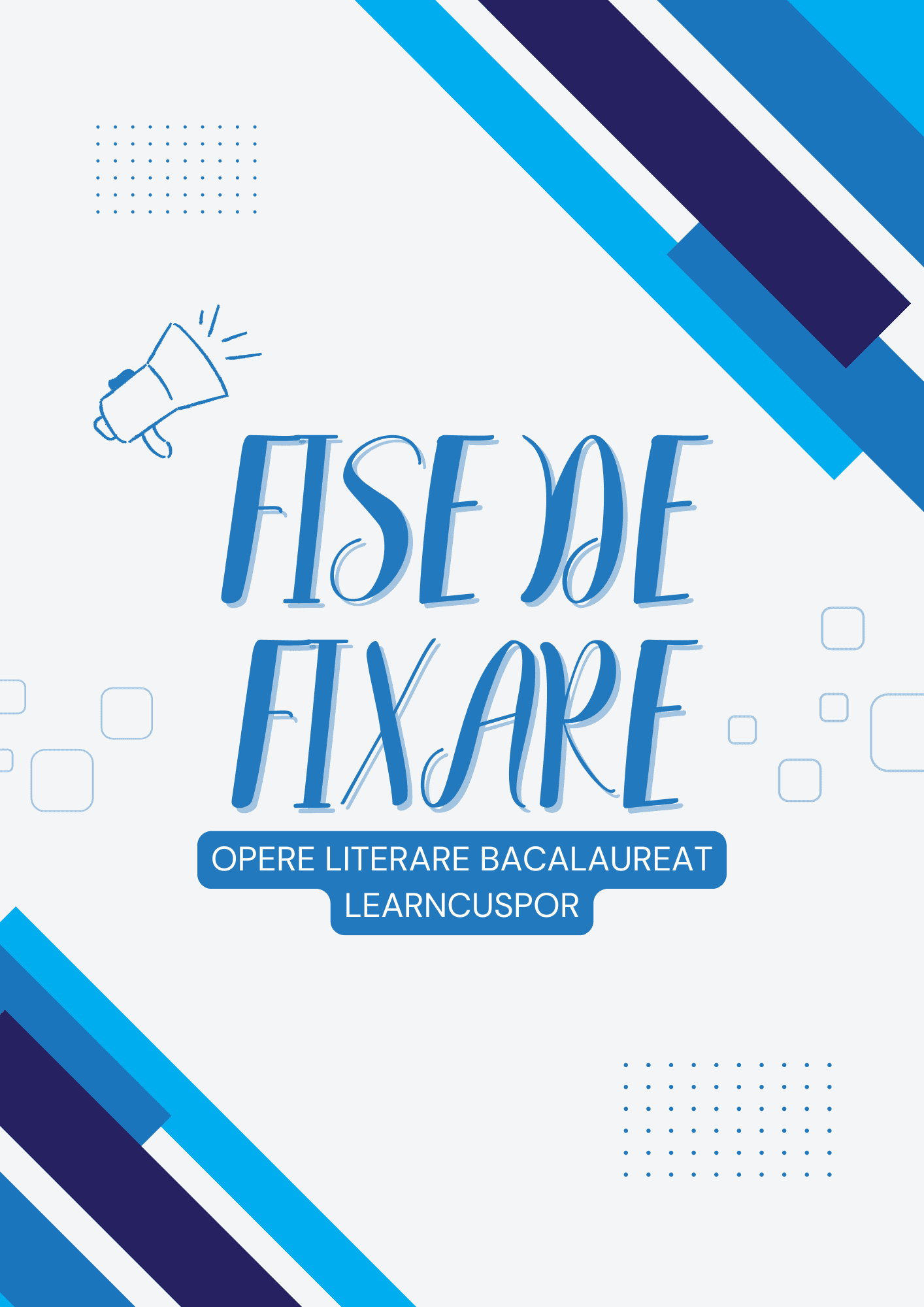 FISE DE FIXARE OPERE LITERARE FISE DE FIXARE OPERE LITERARE - Digital product available for instant download from LearnCuSpor