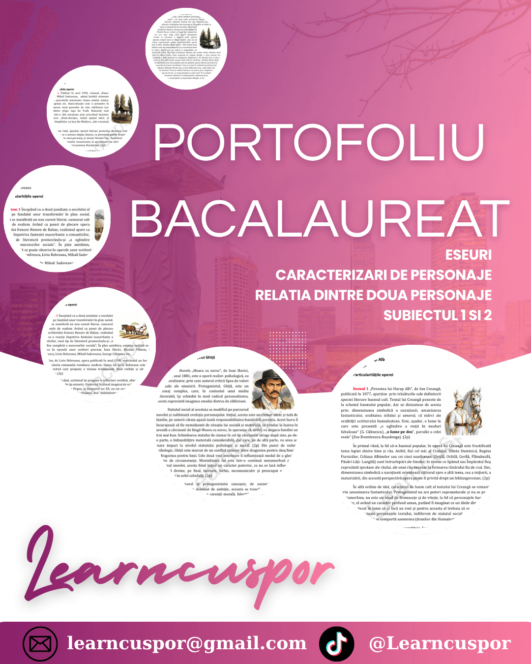 PORTOFOLIU BACALAUREAT ROMANA PORTOFOLIU BACALAUREAT ROMANA - Digital product available for instant download from LearnCuSpor